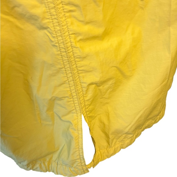Eileen Fisher butter yellow zip and snap size large jacket with toggle cinching - Picture 8 of 14